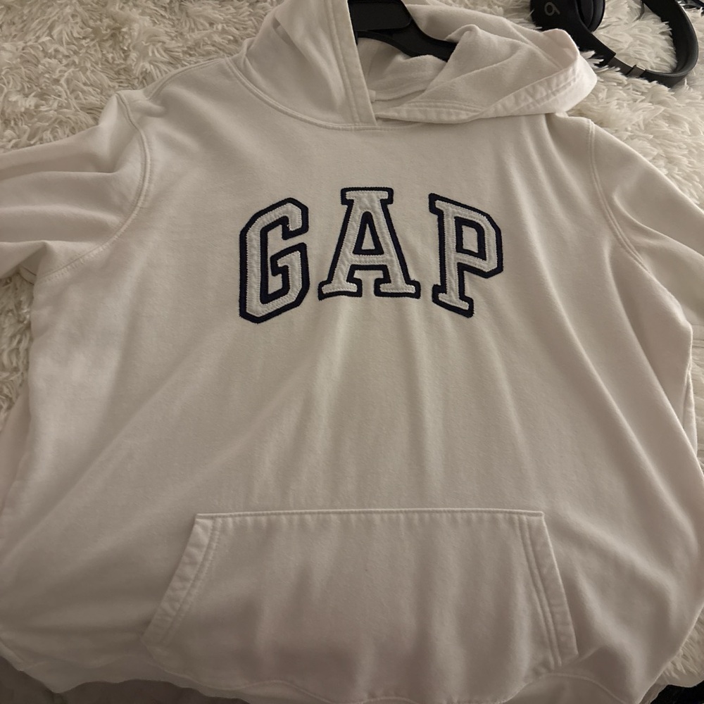 GAP Classic White Hoodie